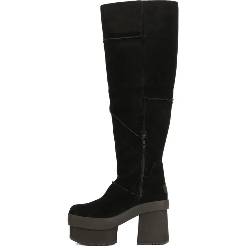 UGG Black Platform Boots